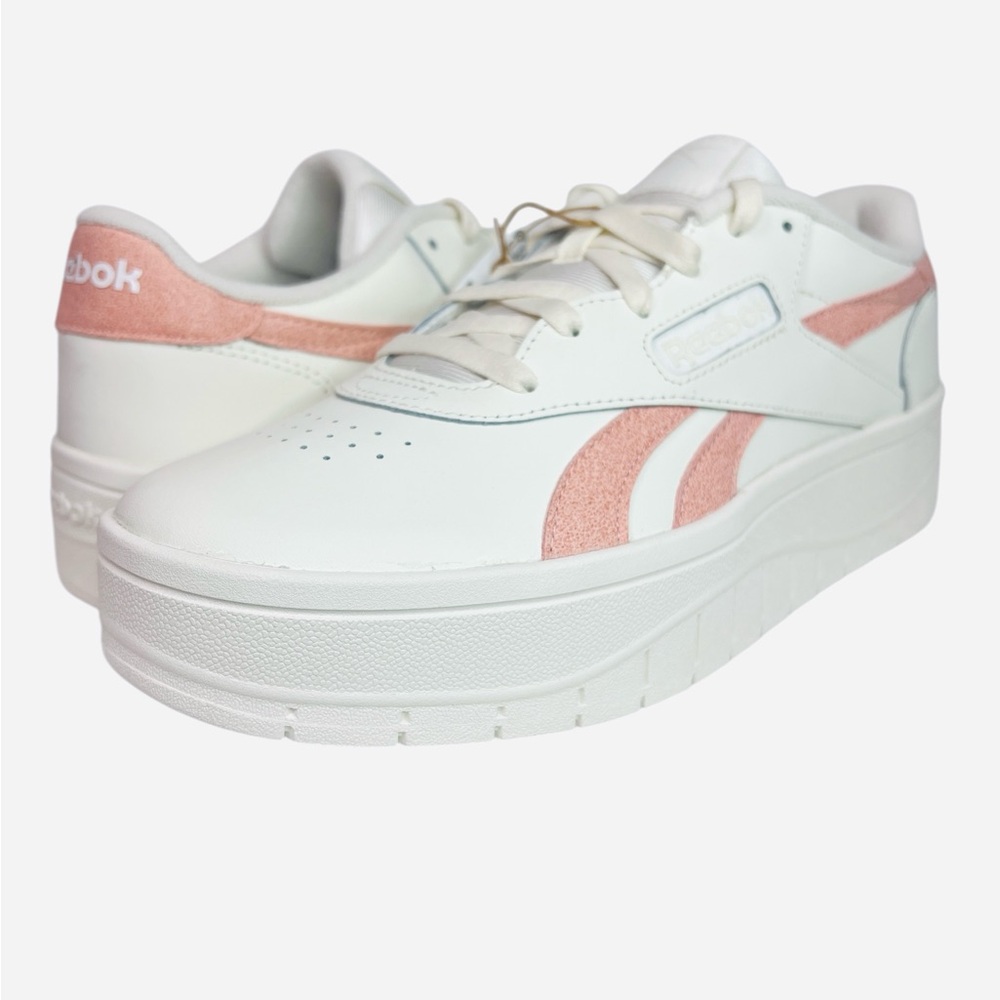 Reebok Court Advance Surge White/Pink Tennis Shoes Athletic Womens Size 9.5 - Picture 5 of 16